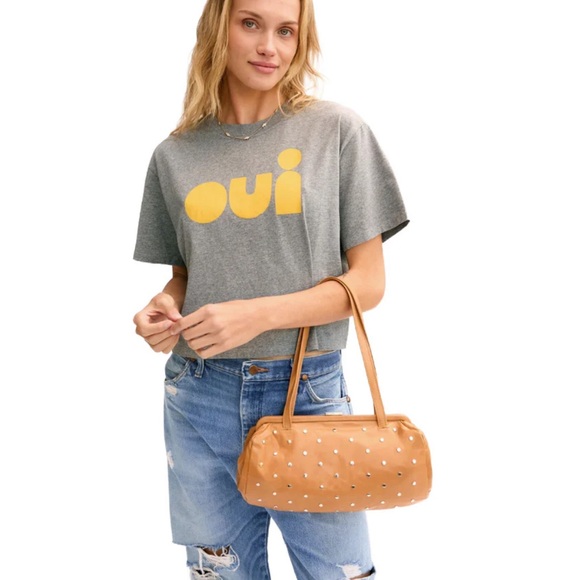 Clare V Handbags - ⭐️Clare V Yvette Studded Shoulder Bag⭐️ as is